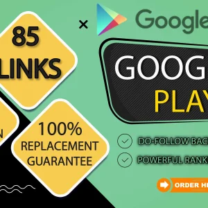 Google Play Backlinks (Manual delivery)